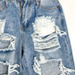 Wild Child High Waist Ripped Denim Jeans