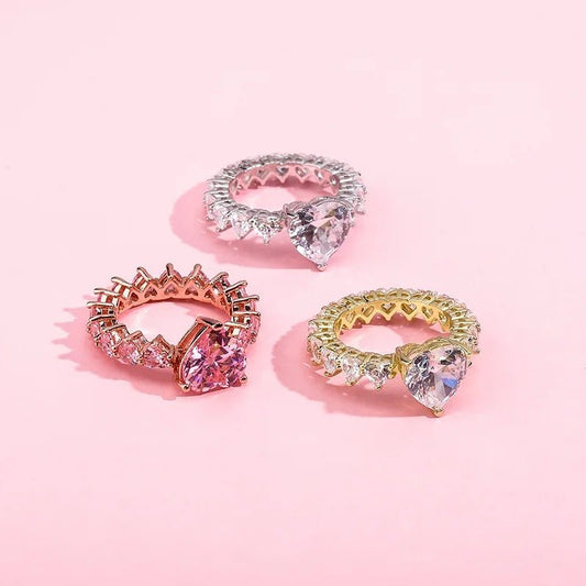 Love Me First heart ring - Ikonik Idoll