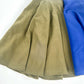 Hot Girl Flare Scuba Skirt with pockets - Red, Blue, Green (Small to X-large)