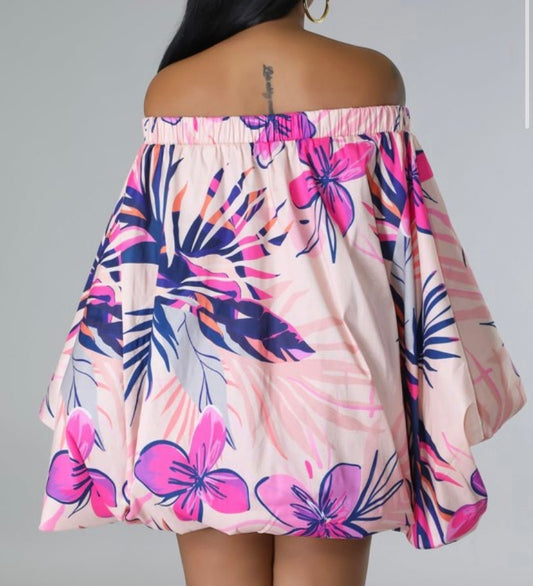 Pink Bliss Dress Plus Size Dress - Ikonik Idoll