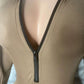 Playful Heart Ribbed Jumpsuit Tan - Ikonik Idoll