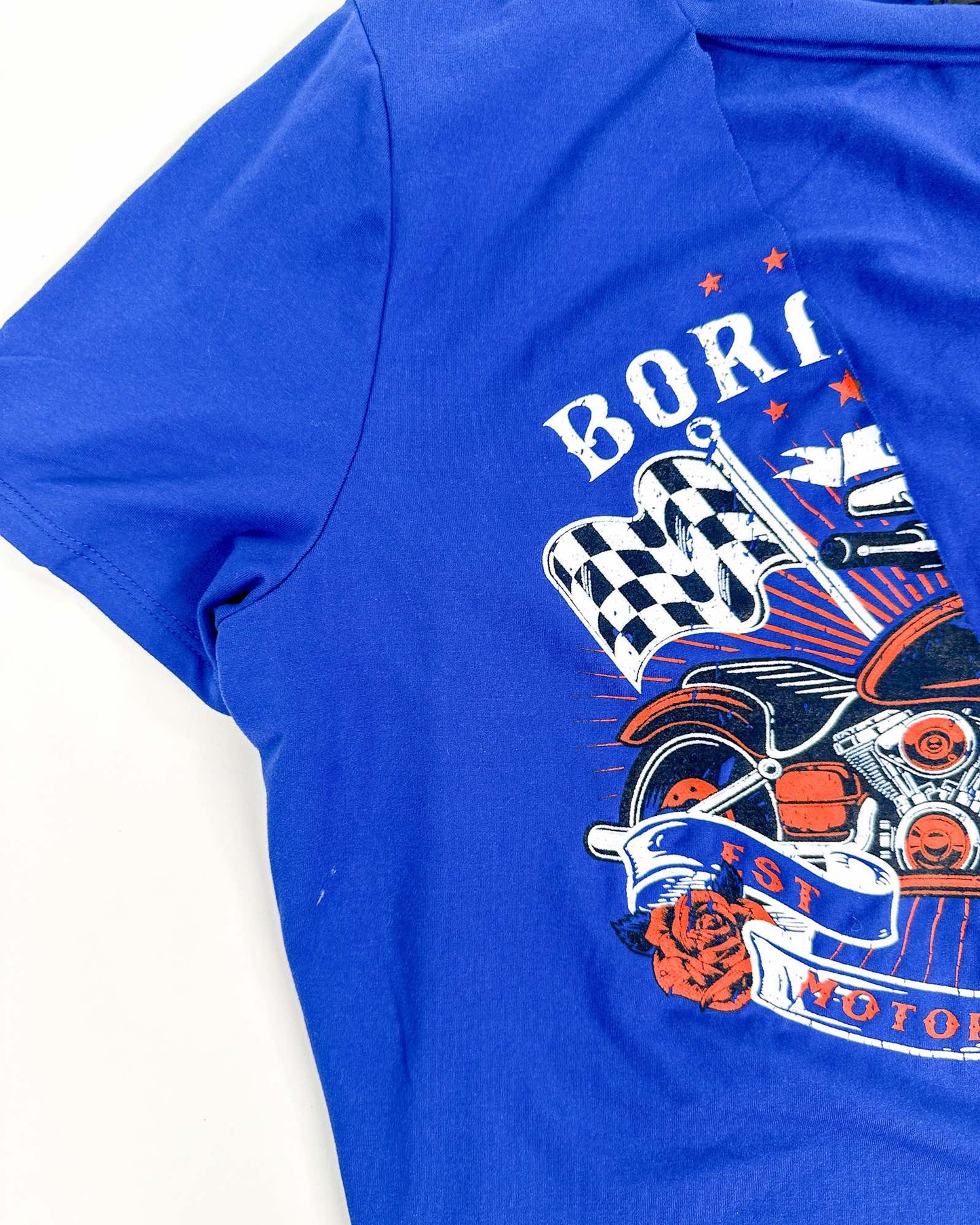 Born to Ride Plus Size Graphic Top