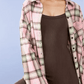 Pretty In Pink Plaid Button Down Shirt - Ikonik Idoll