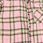 Pretty In Pink Plaid Button Down Shirt