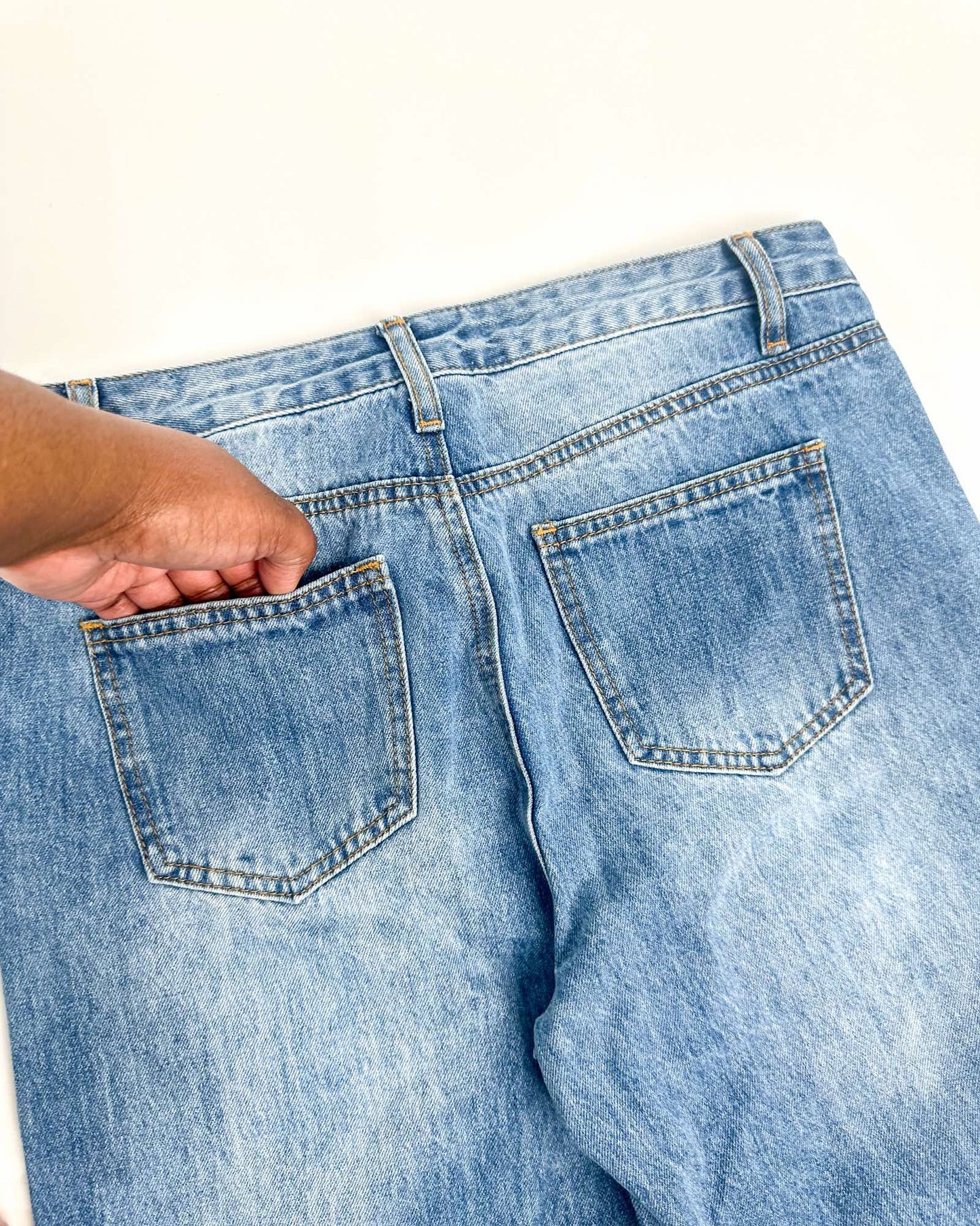 Wild Child High Waist Ripped Denim Jeans