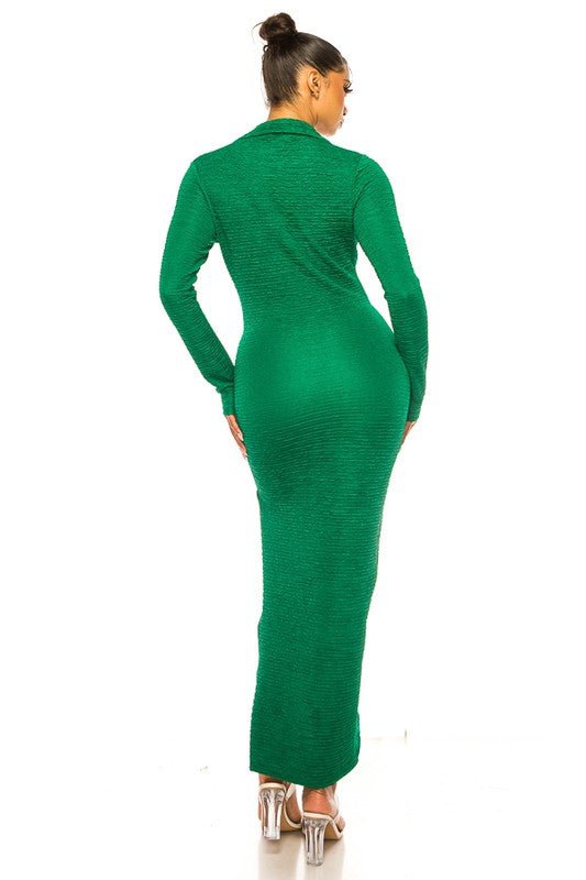 Rich Fine Auntie Dress plus size (2 colors) - Ikonik Idoll