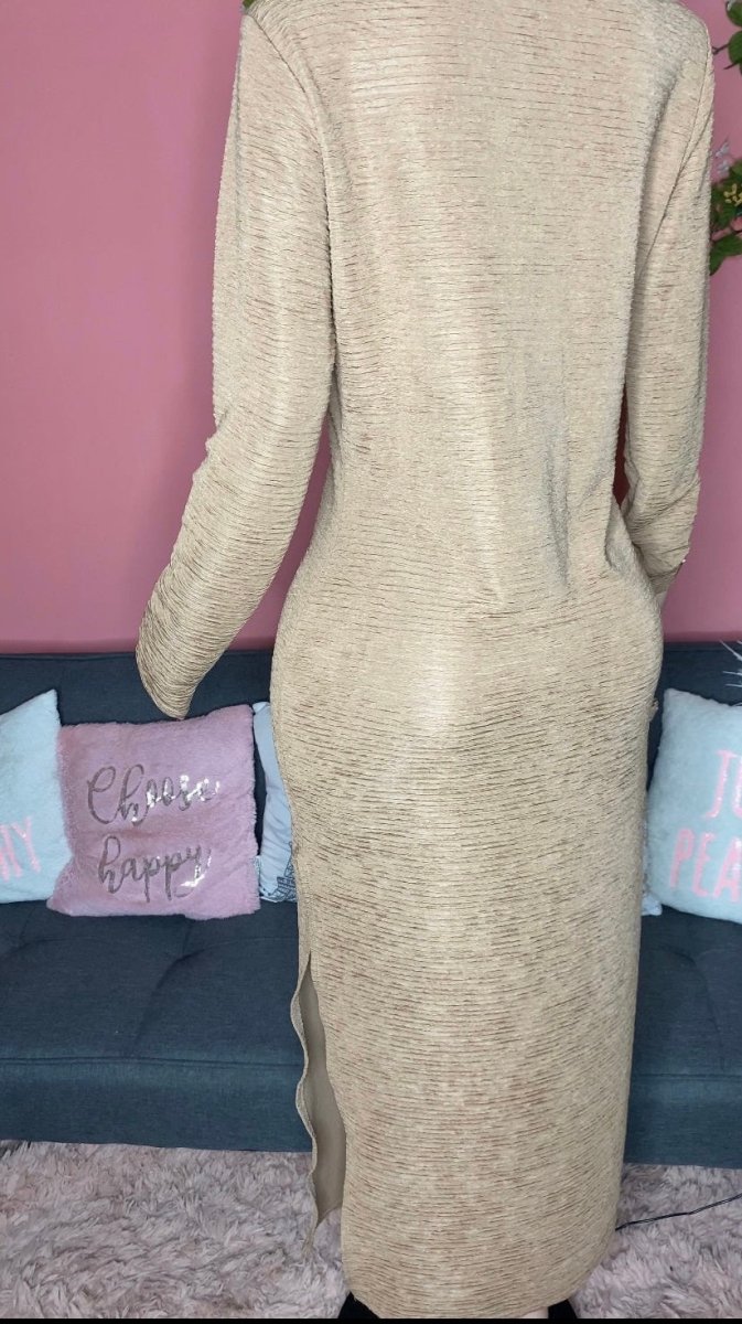 Rich Fine Auntie Dress plus size (2 colors) - Ikonik Idoll