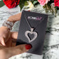SILVER Open Heart Jayda necklace - Ikonik Idoll