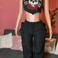 Stay Strong Vintage Skull Corset Top - Ikonik Idoll