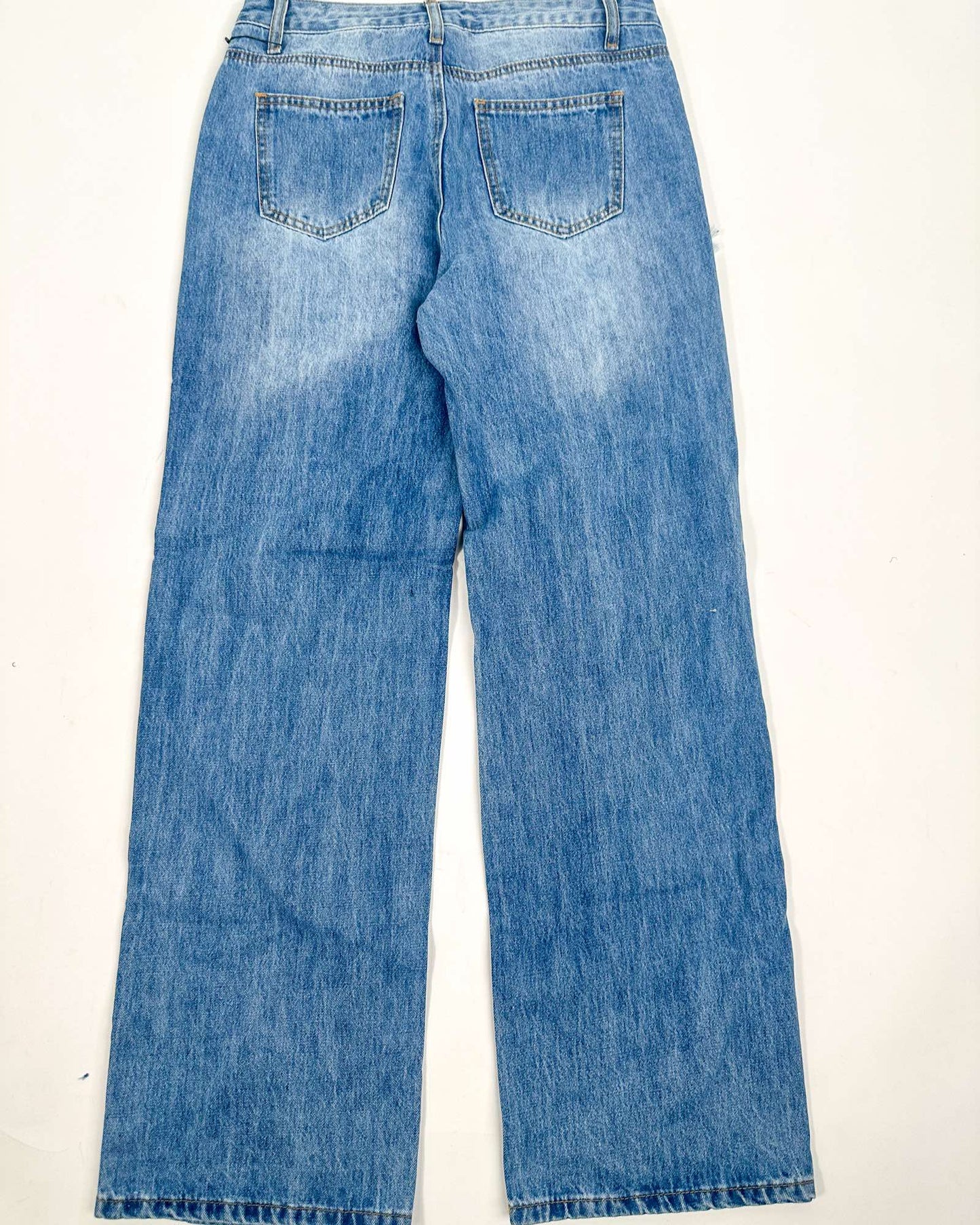 Wild Child High Waist Ripped Denim Jeans