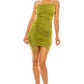 Summertime Fine Ruched Shimmer Dress (2 colors) - Ikonik Idoll