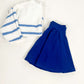 Hot Girl Flare Scuba Skirt with pockets - Red, Blue, Green (Small to X-large)