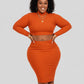 Thick Mama Skirt Set Plus