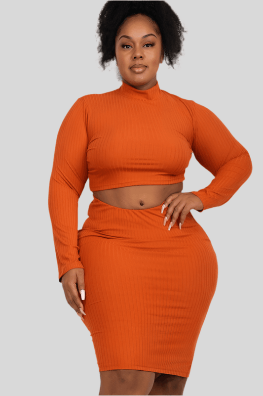 Thick Mama Skirt Set Plus - Ikonik Idoll