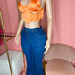 True Blue Bell Bottom Flare Jeans - Ikonik Idoll