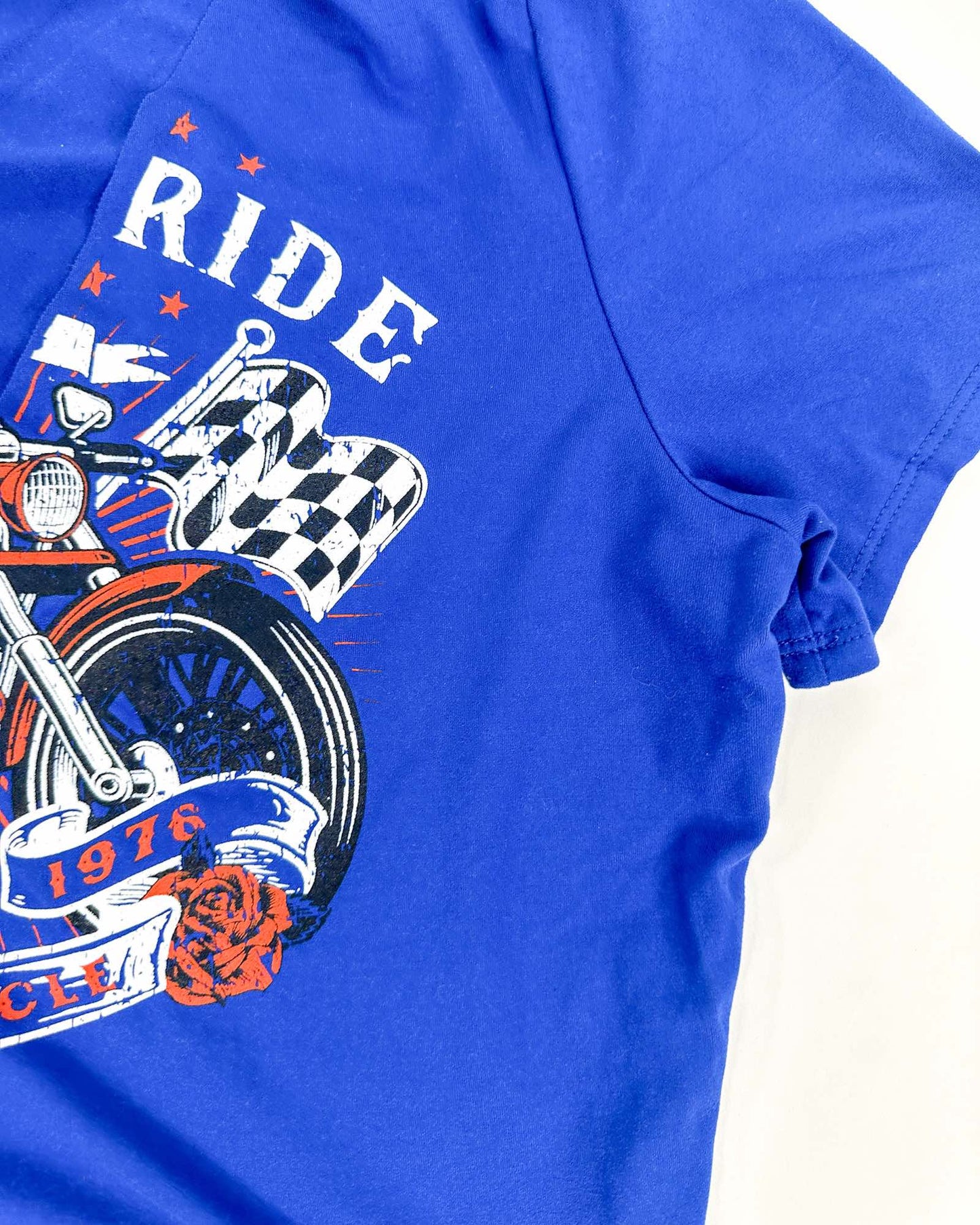 Born to Ride Plus Size Graphic Top