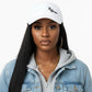 Queen Embroidered Baseball Hat – White