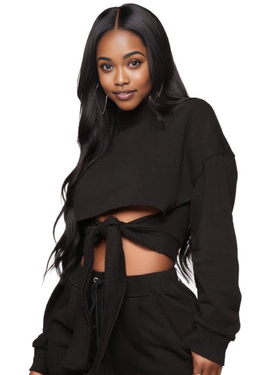 Wrap Me Up 2 pc pant set - Ikonik Idoll