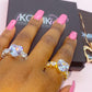 Love Me First heart ring