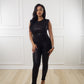 Ms. Michelle Sequin Jumpsuit