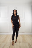 Ms. Michelle Sequin Jumpsuit