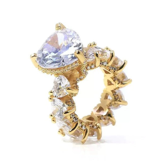 Love Me First heart ring - Ikonik Idoll